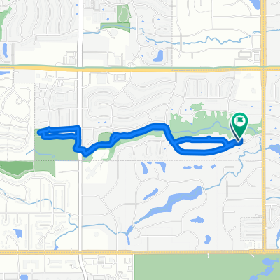 14387 Lakeview Dr, Clive to 14367 Lakeview Dr, Clive