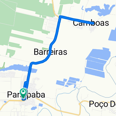 De Avenida José de Souza Pinto, 578, Paraipaba a Avenida José de Souza Pinto, 482, Paraipaba