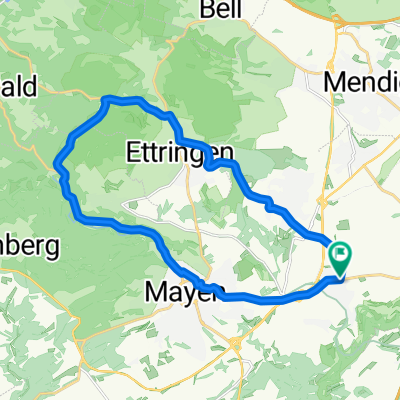 Hausen - Nettetal - Ettringen - Kottenheim - Hausen