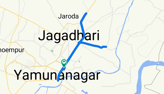 Pyara chowk- manakpur- buria Sahib- pyara chowk