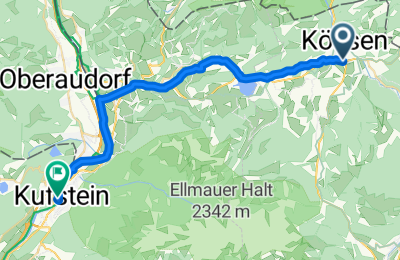 Route in der Bikemap App öffnen