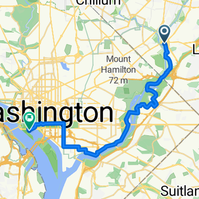 bladensburg to mlk memorial