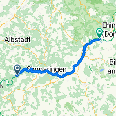Unnamed Road, Leibertingen nach Munderkinger Straße 11, Untermarchtal
