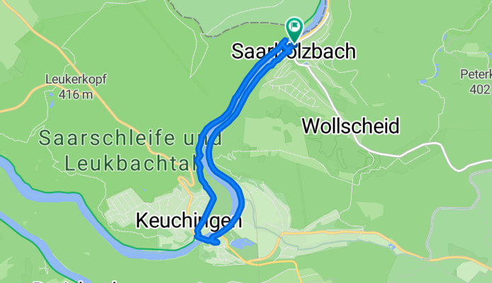 Minirundtour Saarhölzbach Merzig Kindsgerecht