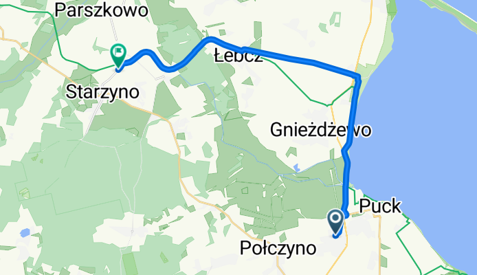 Różana, Połczyno do Lipowa, Starzyno