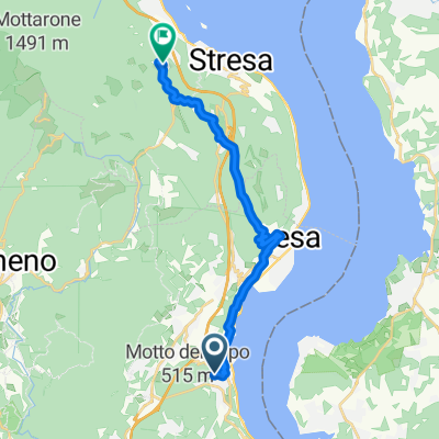 Da Via Moncalvo 2, Meina a Via Mottarone 8B, Levo