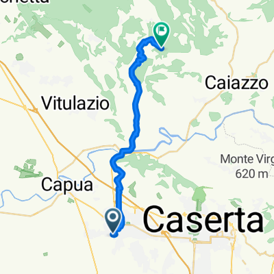 Da Via Achille Grandi 44, Santa Maria Capua Vetere a SP78 23, Arbusto