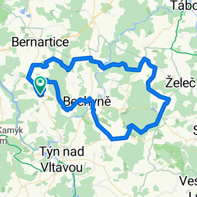 Dražíč - Bechyně - Čenkov  - Dražíč