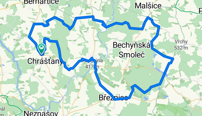 Dražíč - Bechyně - Čenkov - Dražíč