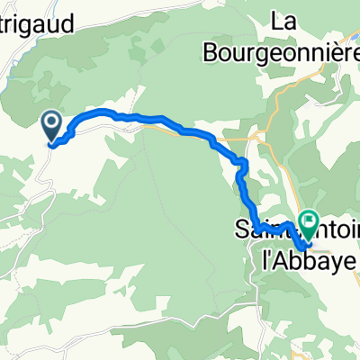 De 10 Route du Chalon, Saint-Bonnet-de-Valclérieux à 173 Grande Rue, Saint-Antoine-l'Abbaye