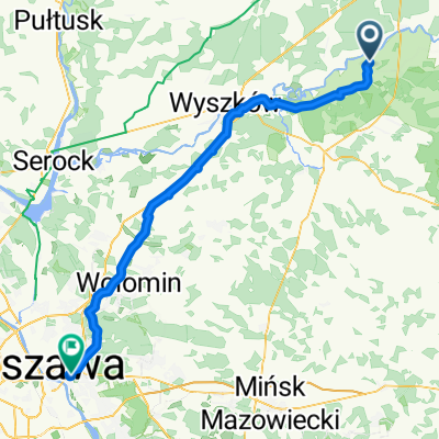 Wilczogęby 31, Sadowne do Poprawna 166, Warszawa