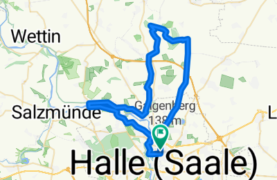 Route in der Bikemap App öffnen