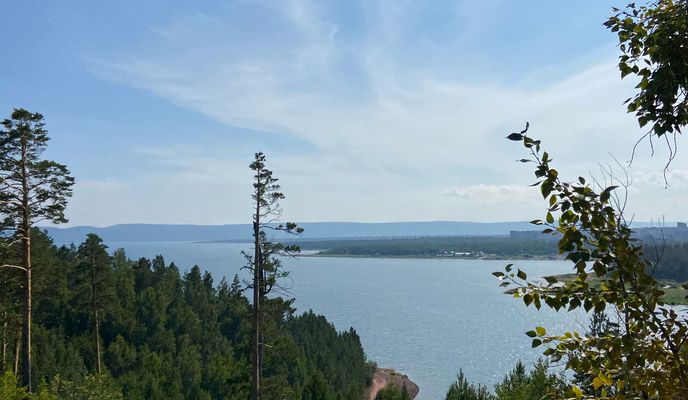 Zdjęcie 2 trasy Bikemap „От улица Крупской, 14Б, Братск до улица Муханова, 2А, Братск”