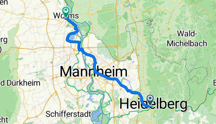 Heidelberg - Worms