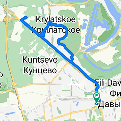 Можайское шоссе, 2А, Moscow to Можайское шоссе, 2А, Moscow