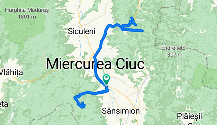52. Sântimbru-Băi și pasul Ghimeș 14 aug 2020