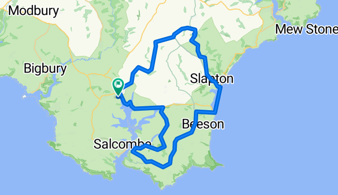 Kingsbridge, Prawle, Slapton 30 miles