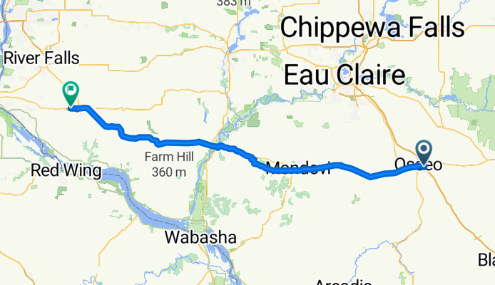 Osseo to Ellsworth Track