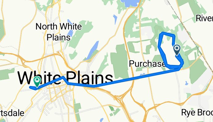 Blistering ride in White Plains
