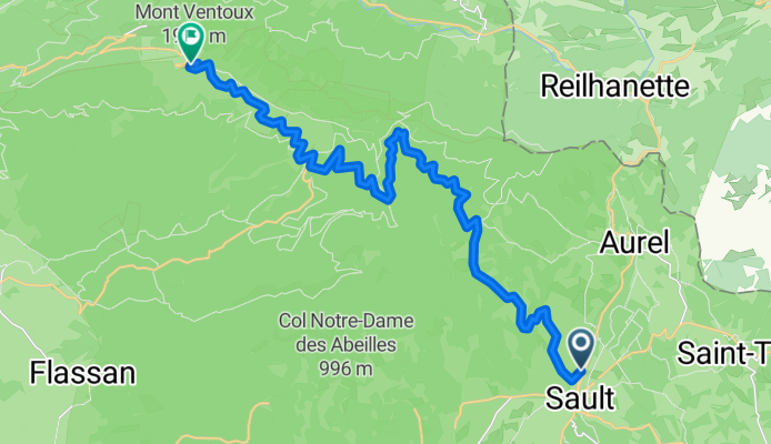 Auf den Giganten (und mit dem Mounty wieder runter)