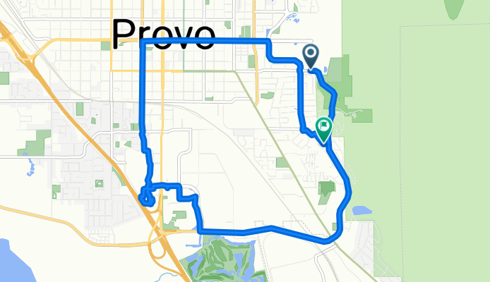 1401–1499 E 300 S St, Provo to 1044 Cinnamon Hills Dr, Provo