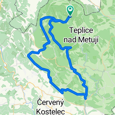 Zdonov - Adrspach - Drevíč - Odolov - Adrspach