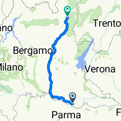 Da Via Papa Giovanni XXIII 32, Vicomoscano a Via Maestro Pietro Branchi 35, Sonico