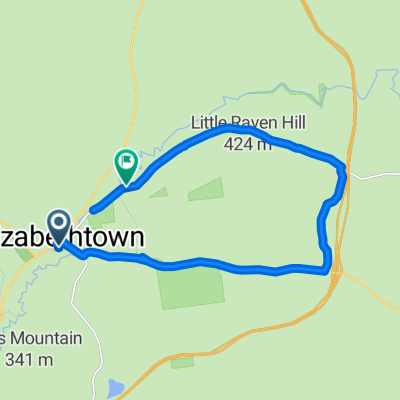 107 Hand Ave, Elizabethtown to 225 Elizabethtown-Wadhams Rd, Elizabethtown