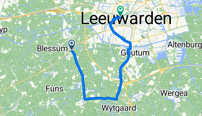Hegedyk 1, Boksum naar Tramstraat 11, Leeuwarden