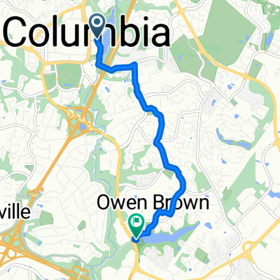 10229 Wincopin Cir, Columbia to Broken Land Pkwy, Columbia