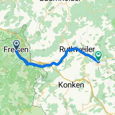 Hermann-Hörmann-Platz 1, Freisen nach Glanstraße 2, Kusel