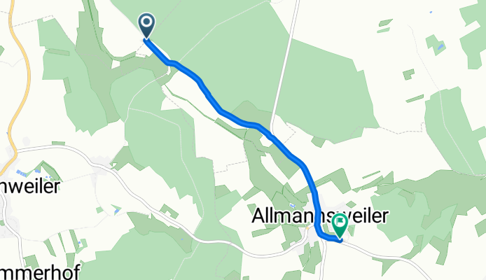 Franzeneschle, Dürnau nach K7556, Allmannsweiler