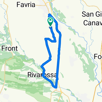 Da Via Mastri 8, Bonaudi a Via del Molino 7, Bonaudi