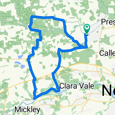 Route from Middlebrook 8, Ponteland