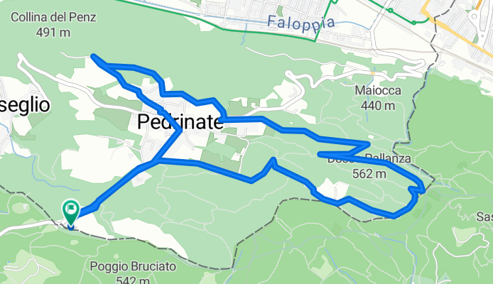Da Via Tinelle 33, Chiasso a Via Tinelle 33, Chiasso