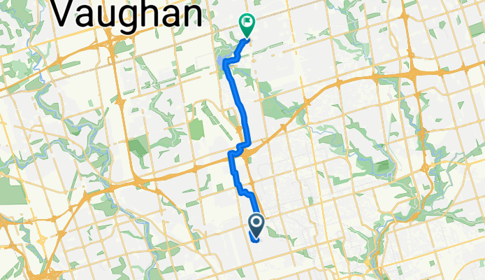 34 Hanson Rd, Toronto to 18 Cedarcroft Blvd, Toronto