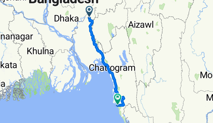 Rahim Road 1012, Brahmanbaria to Chittagong - Cox's Bazar Highway