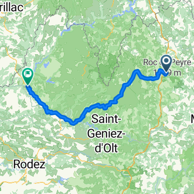 Etape 5 Peyre en Aubrac - Entraygues sur Truyère