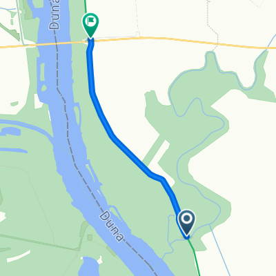 Unnamed Road, Sükösd to M9, Fajsz