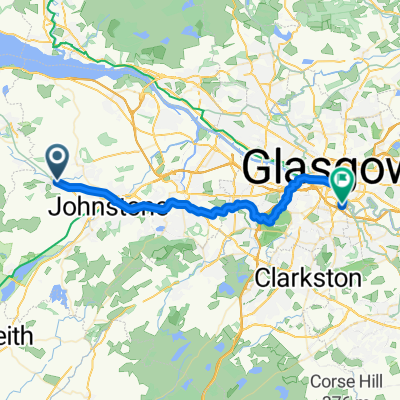 Station Yard, Station Road, Bridge of Weir to 18 Burnshot Walk, Glasgow