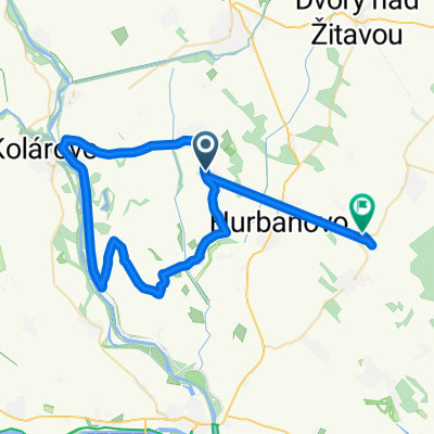 Imeľ - Nesvady - Kolarovo - Martovce - Dulovce