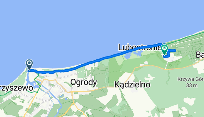 Morska 10, Kołobrzeg do Lwowska 7, Kołobrzeg