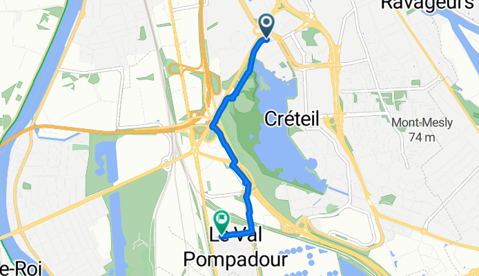 De 5–9 Rue Charles Gounod, Créteil à 12 Rue Jean Jaurès, Valenton