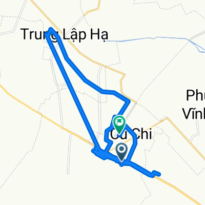 Đường Lê Văn A 07 to Nguyễn Đình Huân 16