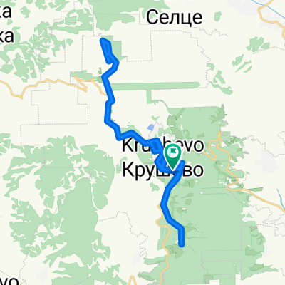 Krusevo - Meckin Kamen - Preobrazenie 27 km