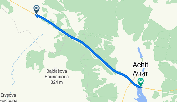 От Р242, Ачит до Р242, Ачит