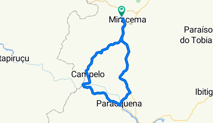Miracema - Campelo - Paraoquena - Pádua