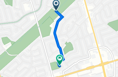 Route in der Bikemap App öffnen