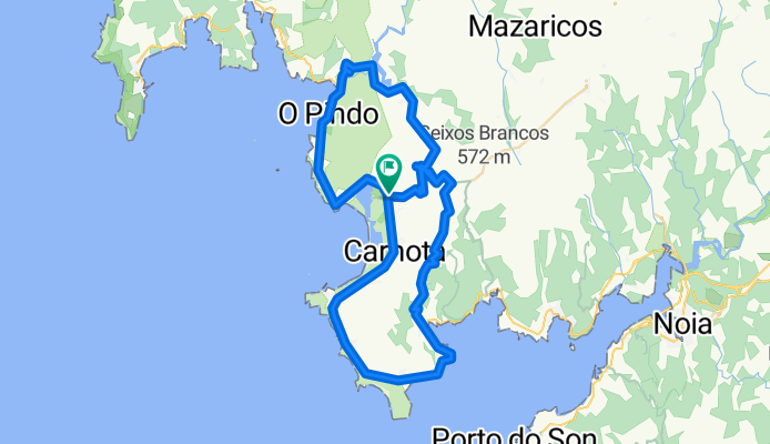 miradores de carnota, muros y ezaro
