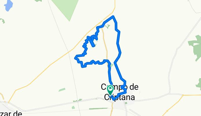 De Calle del Depósito de Aguas, 38, Campo de Criptana a Calle del Depósito de Aguas, 10A, Campo de Criptana